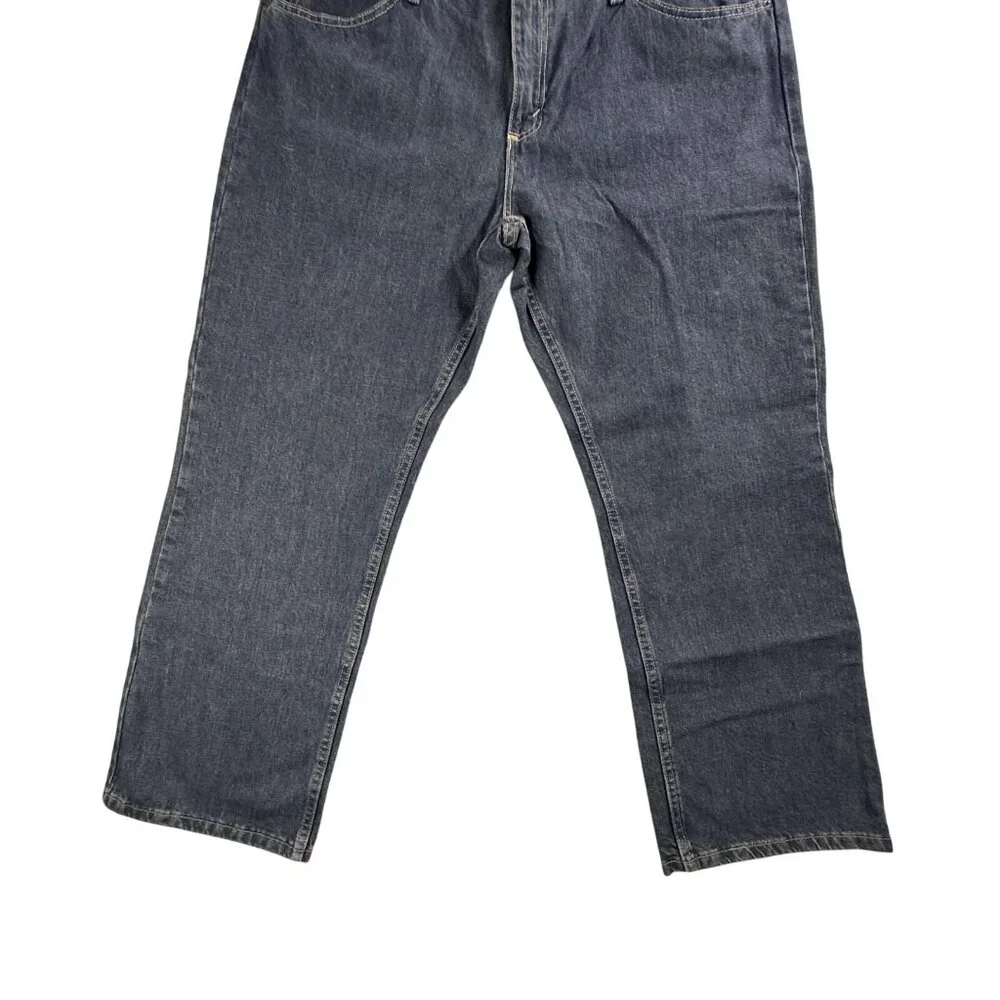 Magellan Jeans Mens 40x30 Blue Boot Cut Denim Straight Leg Cotton Pants Outdoor - Picture 8 of 14